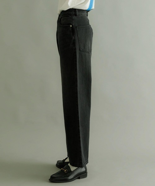 URBAN RESEARCH（アーバンリサーチ）の「URBAN RESEARCH iD　WIDE FIT DENIM（デニムパンツ・メンズ・ブラック系その他/ブルー系その他・MEDIUM/LARGE）」の7枚目の写真
