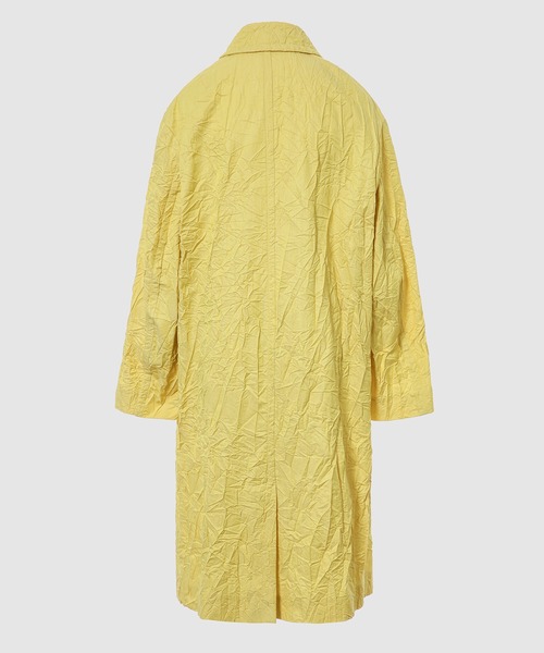 DRIES VAN NOTEN（ドリスヴァンノッテン）の「RINKS BIS 6036 W.W.COAT LIM（ステンカラーコート・レディース・グリーン系その他2・XS/S）」の2枚目の写真