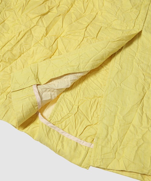 DRIES VAN NOTEN（ドリスヴァンノッテン）の「RINKS BIS 6036 W.W.COAT LIM（ステンカラーコート・レディース・グリーン系その他2・XS/S）」の5枚目の写真