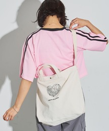 WEGO | WEGO/2wayキャンバストート(ショルダーバッグ)