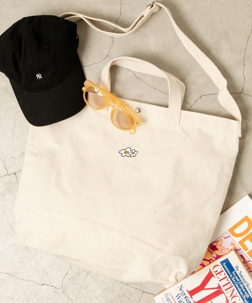 WEGO（ウィゴー）の「WEGO/2wayキャンバストート（ショルダーバッグ・レディース・その他1/その他2/その他3/その他4/その他5/その他6/その他12/その他9/その他13/その他8/その他11/その他7/その他10/その他19/その他22/その他17/その他14/その他18/その他21/その他20/その他15/その他16/その他23・FREE）」の9枚目の写真