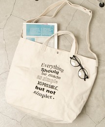 WEGO/2wayキャンバストート
