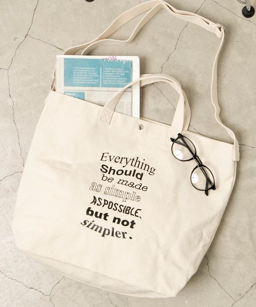 WEGO（ウィゴー）の「WEGO/2wayキャンバストート（ショルダーバッグ・レディース・その他1/その他2/その他3/その他4/その他5/その他6/その他12/その他9/その他13/その他8/その他11/その他7/その他10/その他19/その他22/その他17/その他14/その他18/その他21/その他20/その他15/その他16/その他23・FREE）」の10枚目の写真