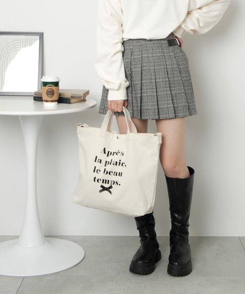 WEGO（ウィゴー）の「WEGO/2wayキャンバストート（ショルダーバッグ・レディース・その他1/その他2/その他3/その他4/その他5/その他6/その他12/その他9/その他13/その他8/その他11/その他7/その他10/その他19/その他22/その他17/その他14/その他18/その他21/その他20/その他15/その他16/その他23・FREE）」の18枚目の写真