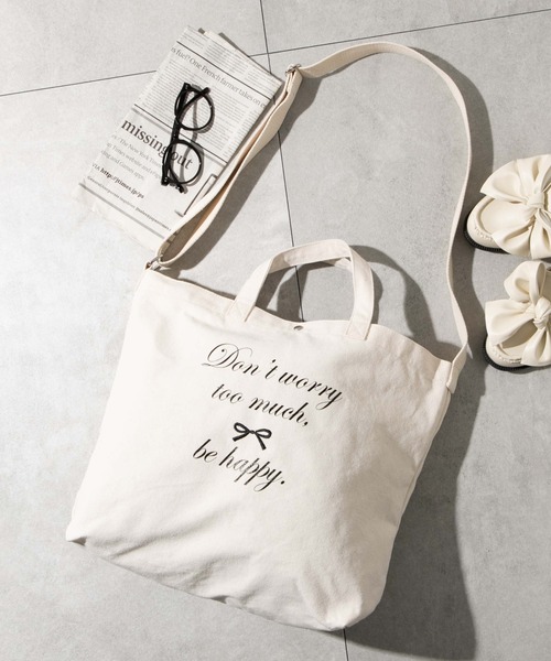 WEGO（ウィゴー）の「WEGO/2wayキャンバストート（ショルダーバッグ・レディース・その他1/その他2/その他3/その他4/その他5/その他6/その他12/その他9/その他13/その他8/その他11/その他7/その他10/その他19/その他22/その他17/その他14/その他18/その他21/その他20/その他15/その他16/その他23・FREE）」の19枚目の写真