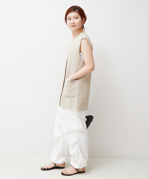 ARMY TWILL(アーミーツイル)の「【ARMY TWILL/アーミーツイル】別注カーゴパンツ(カーゴパンツ・レディース・ピンク/ホワイト/イエロー・FREE)」の5枚目の写真