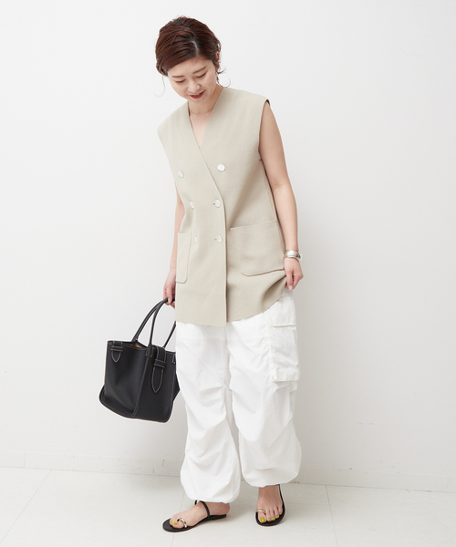 ARMY TWILL(アーミーツイル)の「【ARMY TWILL/アーミーツイル】別注カーゴパンツ(カーゴパンツ・レディース・ピンク/ホワイト/イエロー・FREE)」の7枚目の写真