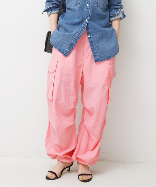 ARMY TWILL(アーミーツイル)の「【ARMY TWILL/アーミーツイル】別注カーゴパンツ(カーゴパンツ・レディース・ピンク/ホワイト/イエロー・FREE)」の17枚目の写真