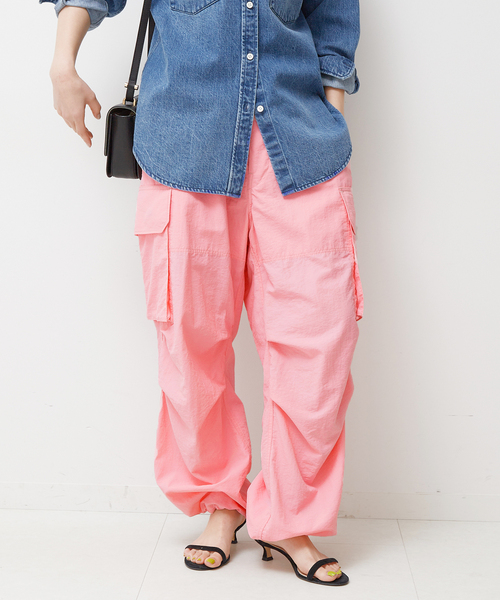 ARMY TWILL(アーミーツイル)の「【ARMY TWILL/アーミーツイル】別注カーゴパンツ(カーゴパンツ・レディース・ピンク/ホワイト/イエロー・FREE)」の18枚目の写真