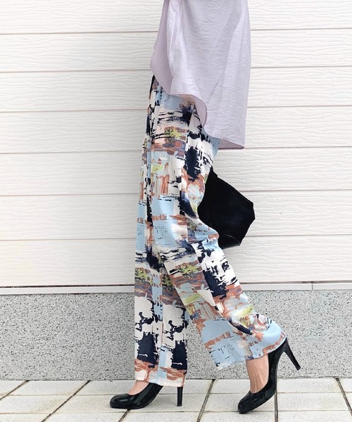 Q（キュー）の「graffitiリラックスパンツ（その他パンツ）」 - WEAR