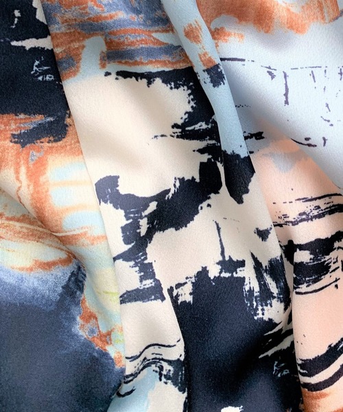 Q（キュー）の「graffitiリラックスパンツ（その他パンツ・レディース・ブルー系その他/グリーン系その他・MEDIUM）」の7枚目の写真