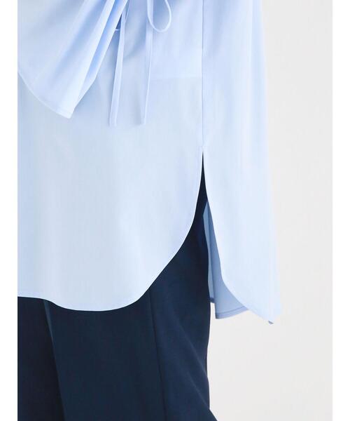 Te chichi（テチチ）の「袖リボンキャンディースリーブブラウス（シャツ/ブラウス・レディース・オフホワイト/サックスブルー/ブラック・ﾌﾘ-）」の15枚目の写真