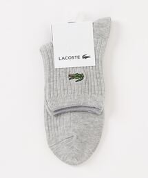 LACOSTE | 《LACOSTE》3×2 リブ定番クルー(ソックス/靴下)