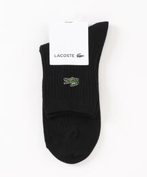 LACOSTE（ラコステ）の「《LACOSTE》3×2 リブ定番クルー（ソックス/靴下）」