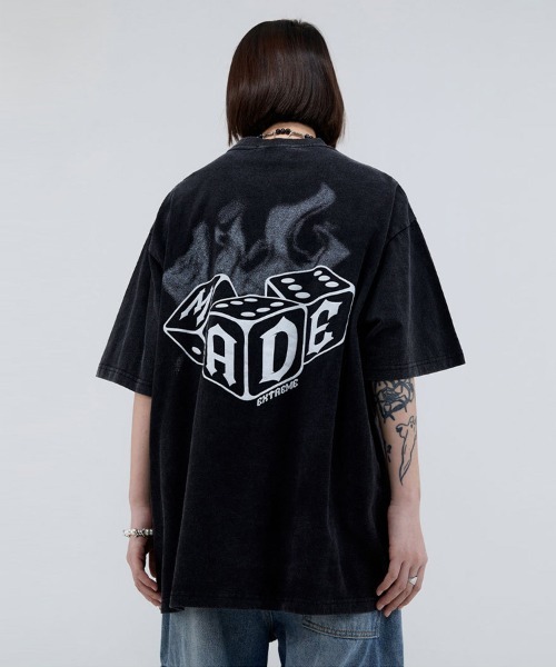 y2k goa フェザー プリント tシャツ カットソー 民族 エスニック