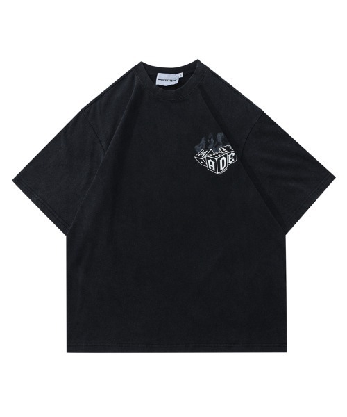 MEDM 半袖Tシャツ ロゴ バックプリント 大人気 男女兼用 ルーズ 全3色 バックプリント Tシャツ 半袖 ストリート ルーズ hk3348