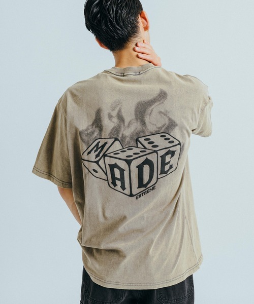 Ressaca(レサーカ)の「オーバーサイズ バックプリントグラフィックロゴ クルーネック半袖Tシャツ(Tシャツ/カットソー・メンズ・ブラック/ベージュ/ブラック系その他/ベージュ系その他・XXL/M/L/XL)」の10枚目の写真