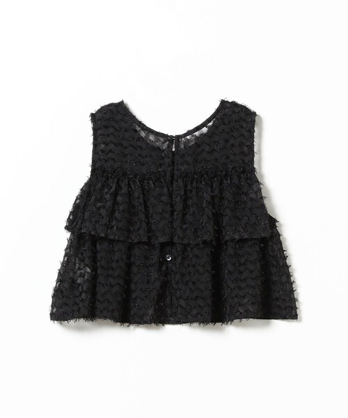 BEAMS WOMEN｜Ray BEAMS / フリンジ 2Way ノースリーブ トップス