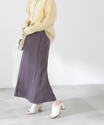 N.（N. Natural Beauty Basic） | 【S Size Line】サテンナロースカート(スカート)