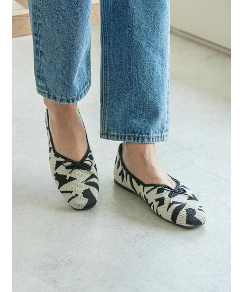 AMERICAN HOLIC（アメリカンホリック）の「3D幾何柄ソフトニットバレエシューズ（バレエシューズ・レディース・その他1・S/M/L）」の9枚目の写真