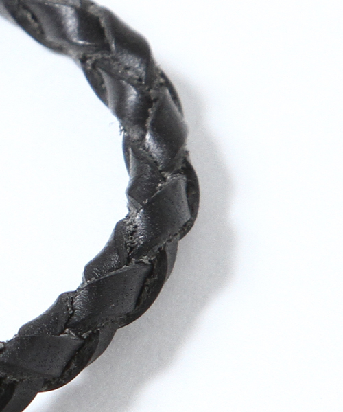 cramp（クランプ）の「AMERICAN RAG CIE×CRAMP レザーブレスレット / 101-CRP-CR-334AM（ブレスレット・メンズ・ブラック/ライトブラウン・FREE）」の5枚目の写真