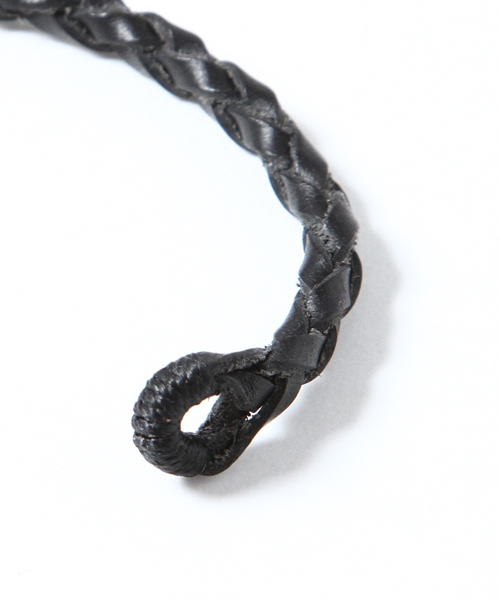 cramp（クランプ）の「AMERICAN RAG CIE×CRAMP レザーブレスレット / 101-CRP-CR-334AM（ブレスレット・メンズ・ブラック/ライトブラウン・FREE）」の8枚目の写真