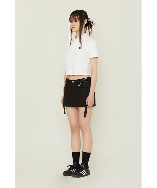 TARGETTO(ターゲット)の「targetto/スポーティーロゴT 2194807(Tシャツ/カットソー・レディース・ブラック/ホワイト・FREE)」の17枚目の写真