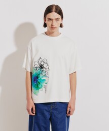 tk.TAKEO KIKUCHI | ウォーターフラワーTシャツ(Tシャツ/カットソー)