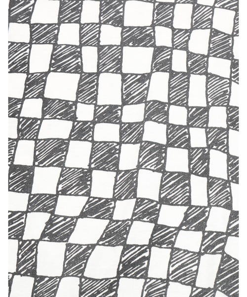 Little sunny bite（リトルサニーバイト）の「Checker big tee（Tシャツ/カットソー・レディース・ブラック/ピンク/グリーン・SMALL/MEDIUM）」の8枚目の写真