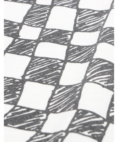 Little sunny bite（リトルサニーバイト）の「Checker big tee（Tシャツ/カットソー・レディース・ブラック/ピンク/グリーン・SMALL/MEDIUM）」の9枚目の写真