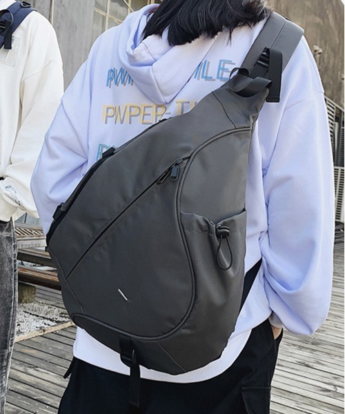 NEW GENTLEMAN(ニュージェントルマン)の「プレセボ ワンショルダーバッグ(ショルダーバッグ・メンズ・ブラック/ネイビー/オリーブ/グレー・FREE)」の12枚目の写真