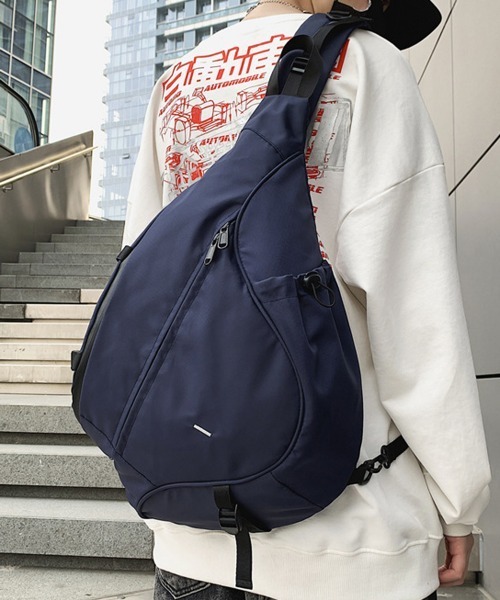 NEW GENTLEMAN(ニュージェントルマン)の「プレセボ ワンショルダーバッグ(ショルダーバッグ・メンズ・ブラック/ネイビー/オリーブ/グレー・FREE)」の15枚目の写真