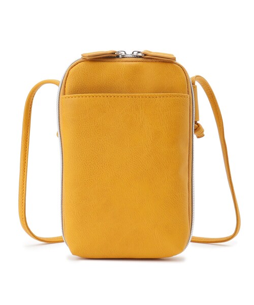 SHOO・LA・RUE（シューラルー）の「◆【お財布機能付き】ミニショルダーバッグ（ショルダーバッグ・レディース・グレー/シルバー/イエロー/ブルー/ブラック/ベージュ系4・00）」の18枚目の写真