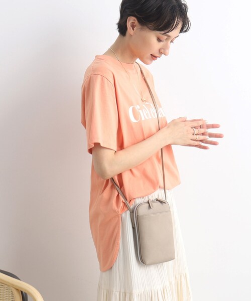 SHOO・LA・RUE（シューラルー）の「◆【お財布機能付き】ミニショルダーバッグ（ショルダーバッグ・レディース・グレー/シルバー/イエロー/ブルー/ブラック/ベージュ系4・00）」の10枚目の写真