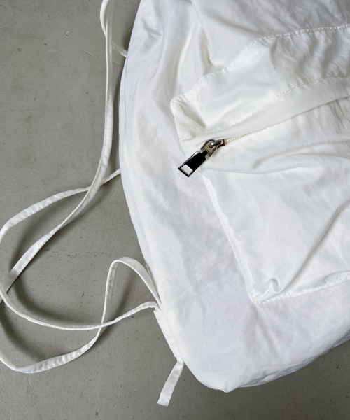 CLEA(クレア)の「カジュアルナップザック/リュック(バックパック/リュック・レディース・ブラック/ピンク/ホワイト/ベージュ・FREE)」の13枚目の写真