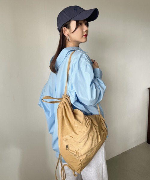 CLEA(クレア)の「カジュアルナップザック/リュック(バックパック/リュック・レディース・ブラック/ピンク/ホワイト/ベージュ・FREE)」の20枚目の写真