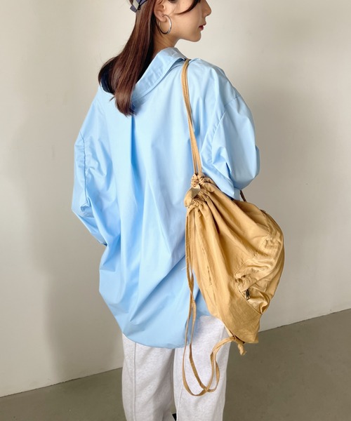 CLEA(クレア)の「カジュアルナップザック/リュック(バックパック/リュック・レディース・ブラック/ピンク/ホワイト/ベージュ・FREE)」の19枚目の写真