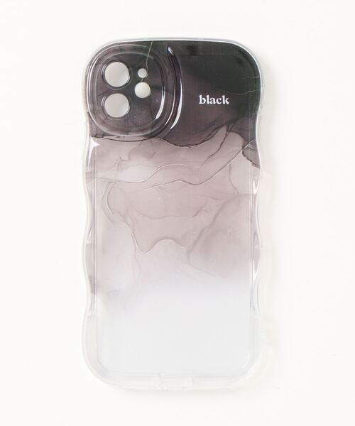 BARELY BLUE（ベアリーブルー）の「【 BARELY BLUE / ベアリーブルー 】 カラー インク グラデーション iPhoneケース/11.11pro.12.12pro.13.13pro.14.14pro（スマホケース/カバー・レディース・ブラック/ピンク/グリーン・F/H/A/B/D/G/C/E）」の7枚目の写真