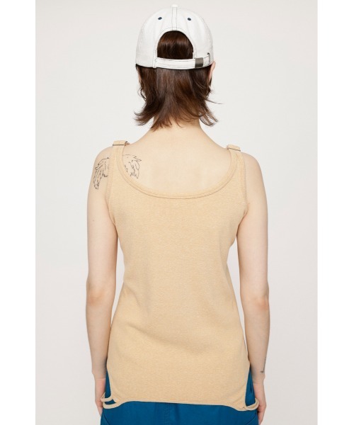 SLY（スライ）の「2WAY CAMI TANK 2ウェイ キャミソール タンクトップ（キャミソール・レディース・ホワイト/オレンジ系その他・FREE）」の18枚目の写真