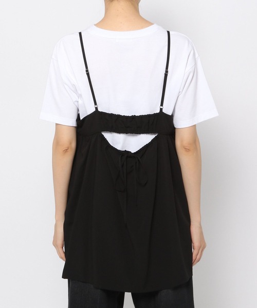 LEPSIM（レプシィム）の「キャミブラウスチュニック　906296（キャミソール・レディース・ブラック/アイボリー・FREE）」の7枚目の写真