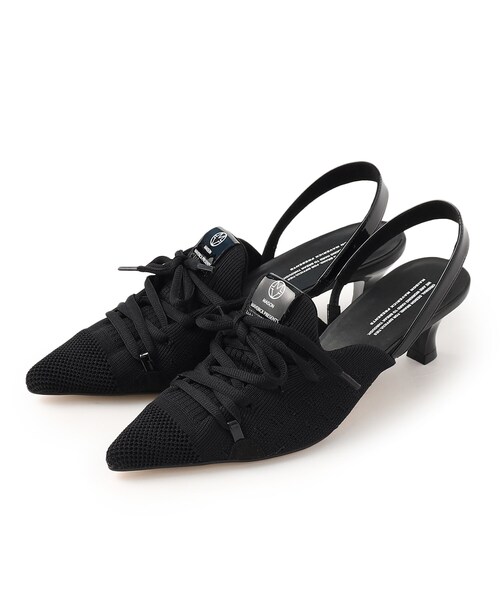 MAISON MAVERICK PRESENTS ニットレースアップヒール ◇MAISON MAVERICK PRESENTS ニットレースアップヒール