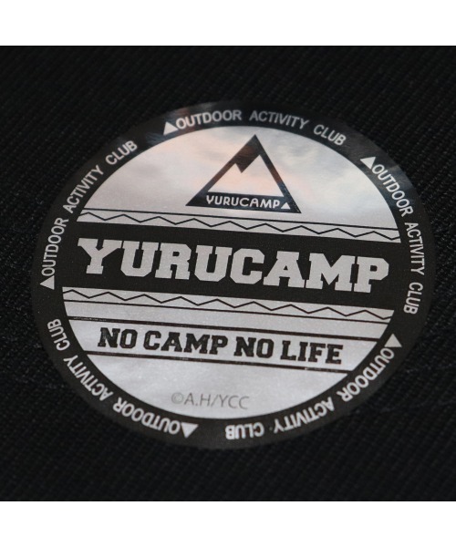 THE BAREFOOT（ベアフット）の「【 ゆるキャン△ 】 刺繍ワッペン キャップ 帽子 ACR AKRYUR215216 CAP（キャップ・メンズ・ブラック/グレー・FREE）」の7枚目の写真