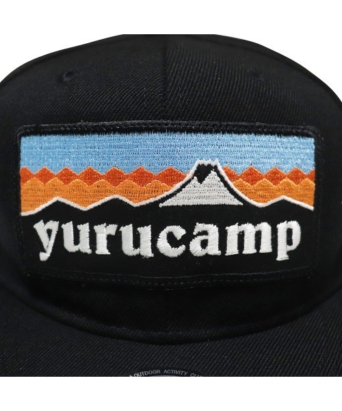 THE BAREFOOT（ベアフット）の「【 ゆるキャン△ 】 刺繍ワッペン キャップ 帽子 ACR AKRYUR215216 CAP（キャップ・メンズ・ブラック/グレー・FREE）」の9枚目の写真