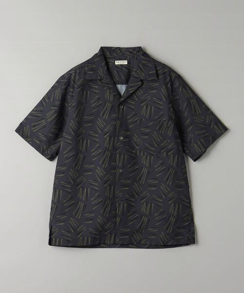 BEAUTY&YOUTH UNITED ARROWS（ビューティーアンドユースユナイテッドアローズ）の「ヒバナ パターン リラックス レギュラー オープンカラー シャツ（シャツ/ブラウス・メンズ・オフホワイト/ブラック/ダークグレー・L/M/S/XL）」の17枚目の写真