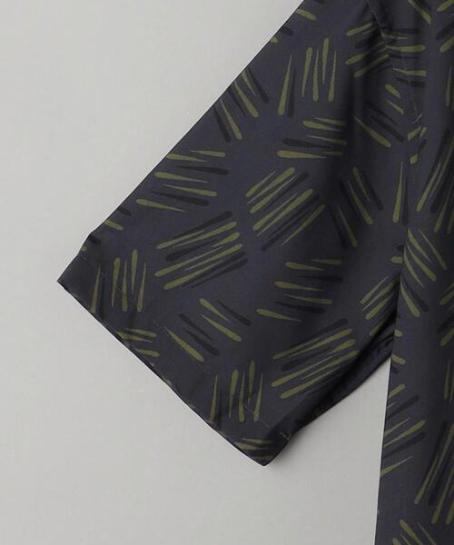 BEAUTY&YOUTH UNITED ARROWS（ビューティーアンドユースユナイテッドアローズ）の「ヒバナ パターン リラックス レギュラー オープンカラー シャツ（シャツ/ブラウス・メンズ・オフホワイト/ブラック/ダークグレー・L/M/S/XL）」の20枚目の写真