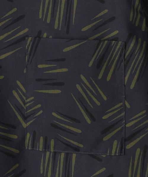 BEAUTY&YOUTH UNITED ARROWS（ビューティーアンドユースユナイテッドアローズ）の「ヒバナ パターン リラックス レギュラー オープンカラー シャツ（シャツ/ブラウス・メンズ・オフホワイト/ブラック/ダークグレー・L/M/S/XL）」の22枚目の写真