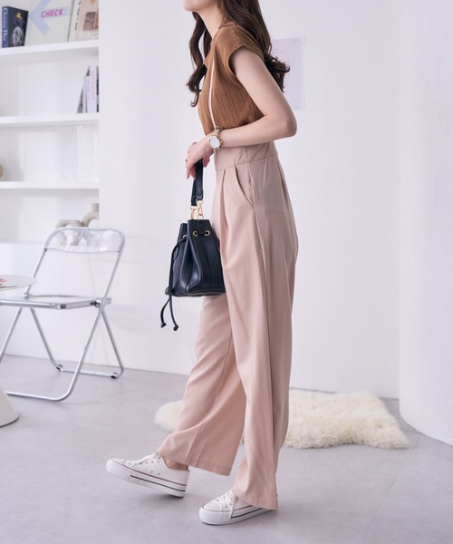 Ada.（エイダ）の「2WAY巾着バッグ（ハンドバッグ・レディース・イエロー/ブラック/アイボリー/ライトベージュ・FREE）」の14枚目の写真