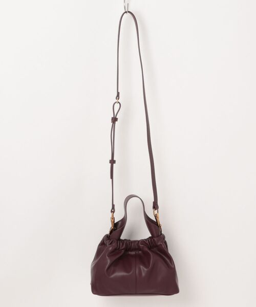 Ally アリー ルーシュドスローチーバッグ（ショルダーバッグ