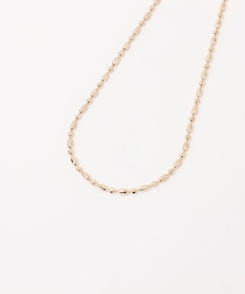 NOLLEY’S Sophi（ノーリーズソフィ）の「アートボール ショートネックレス（ネックレス・レディース・シルバー/ゴールド・FREE）」の6枚目の写真