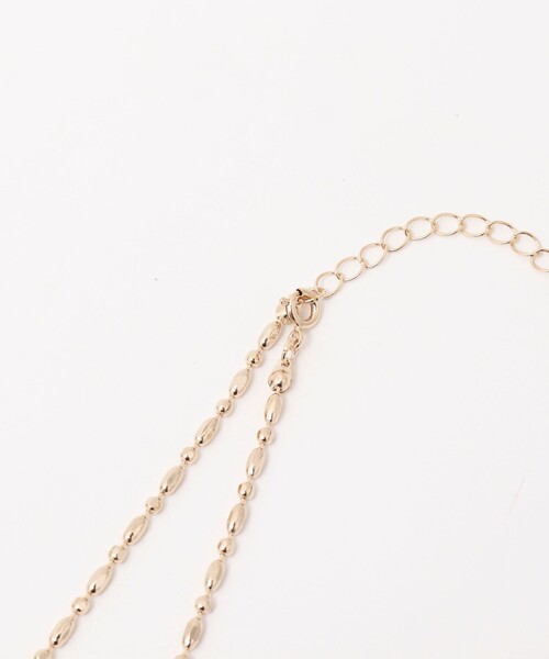 NOLLEY’S Sophi（ノーリーズソフィ）の「アートボール ショートネックレス（ネックレス・レディース・シルバー/ゴールド・FREE）」の7枚目の写真